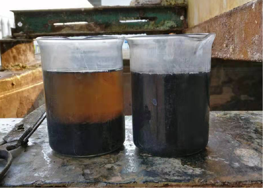 印染污水使用脫色劑脫色案例